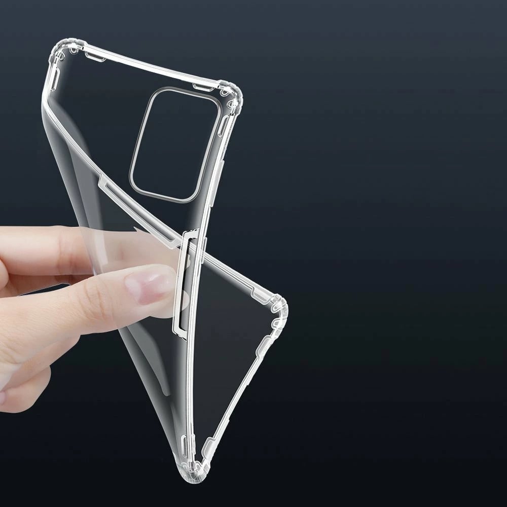 Mbështjellës Nillkin Nature gel për Samsung Galaxy A72, transparent