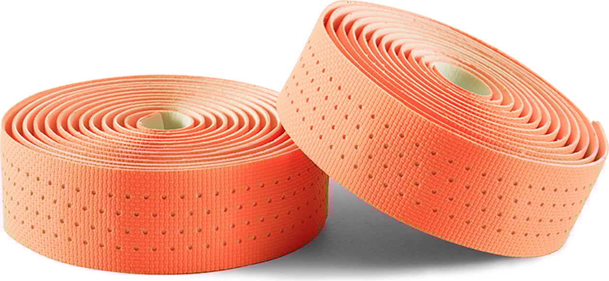 Mbështjellës timoni Rockbros 71240004012, silikon i perforuar, 220 cm, Portokalli, set 2 copë