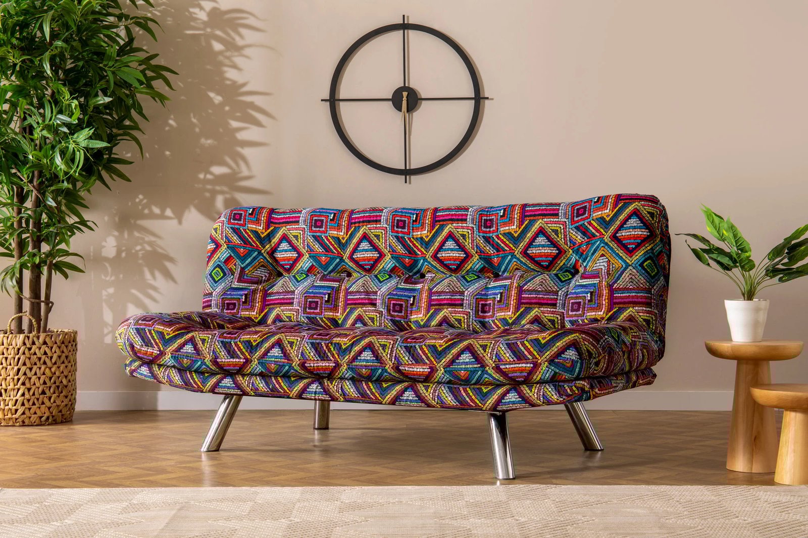 Divan-krevat 3 vendësh, Atelier del Sofa, Misa Small, patchwork