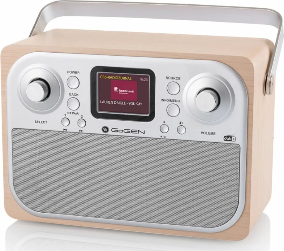 Radio Digjitale me DAB+, FM, Bluetooth dhe Alarm GOGEN GOGDAB700BTCS (Krem)