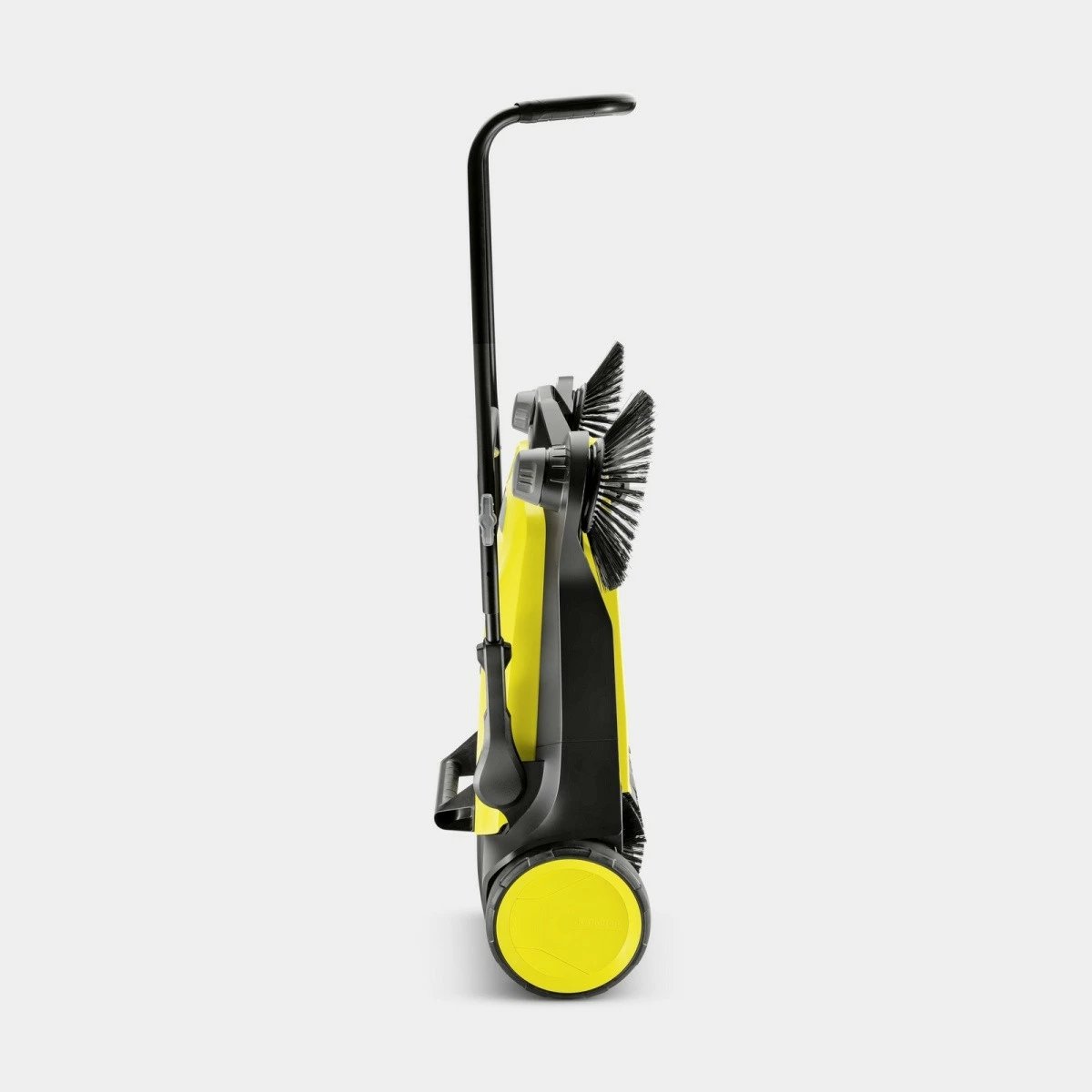 Pastrues me furça manual, Karcher S 6 Twin 1.766-460.0, gjerësi 860 mm, depozitë 38 L, 3000 m²/h, zi/verdhë, set 2 furça anësore