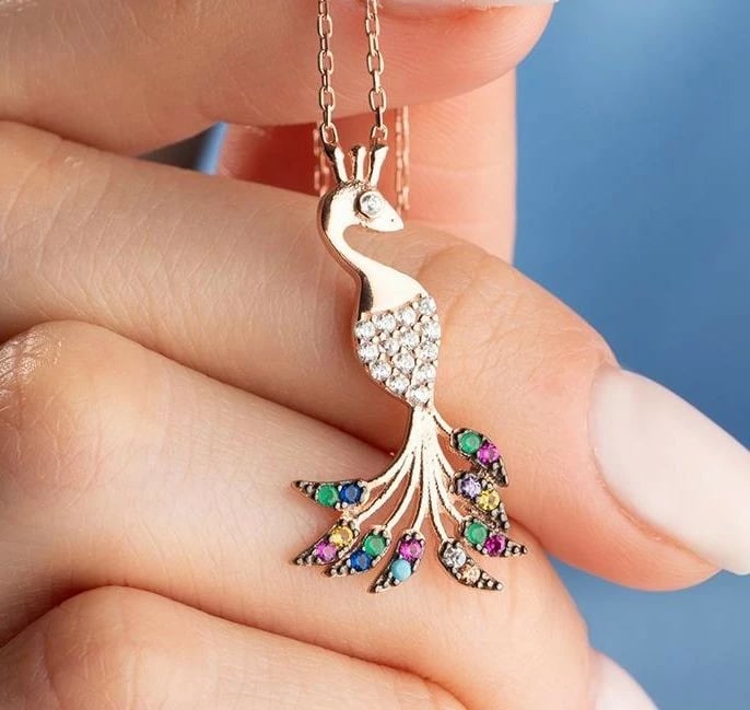 Varëse argjendi, ngjyrë roze, shumëngjyrëshe, Jumeon, NRZ999515