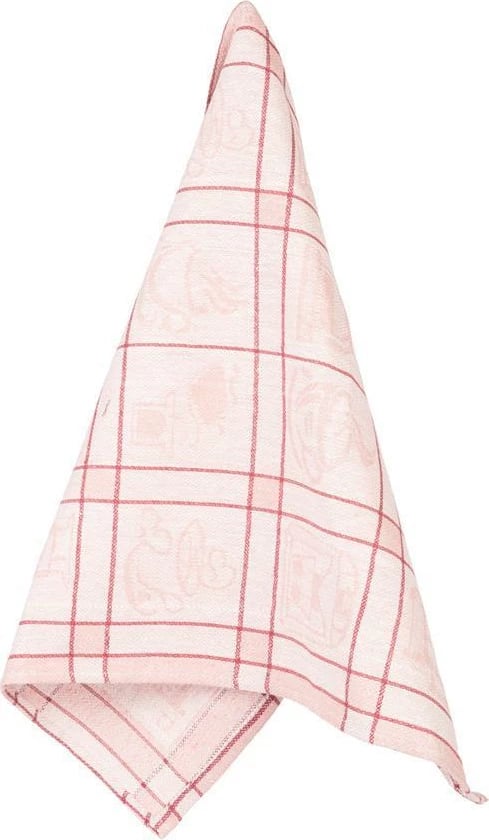 Peshqir Kuzhine NEXT Coffee, Lino, 45x65cm, Kuq