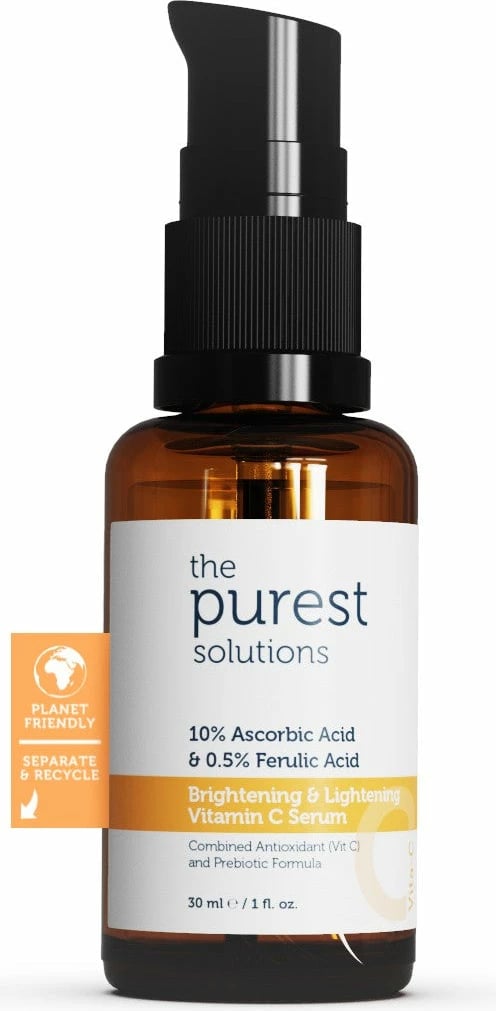 Serum zbardhues & ndriques Vitaminë-C The Purest Solution  10% Ascorbic Acid & 0.5& Ferulic Acid, 30 ml