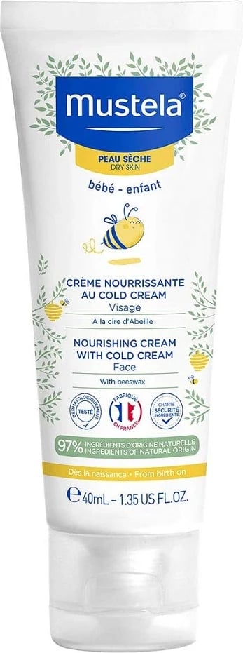 Krem hidratues ushqyes për fëmijë Mustela me Cold Cream 40ml