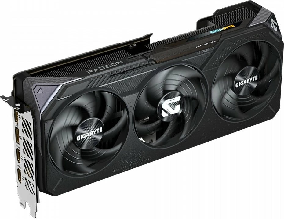 kartë grafike, Gigabyte, Radeon RX 9070 XT GAMING GV-R9070XTGAMING-16GD, 16GB GDDR6 256-bit, PCI-E 5.0, 2x DisplayPort 2x HDMI, 3 ftohës