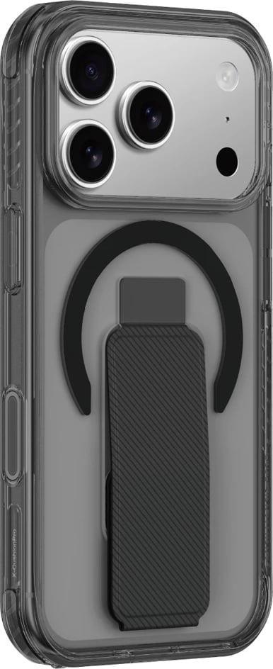 Mbështjellës AmazingThing Titan Pro Holder për iPhone 17 Pro Max, i zi, me mbajtëse, MagSafe