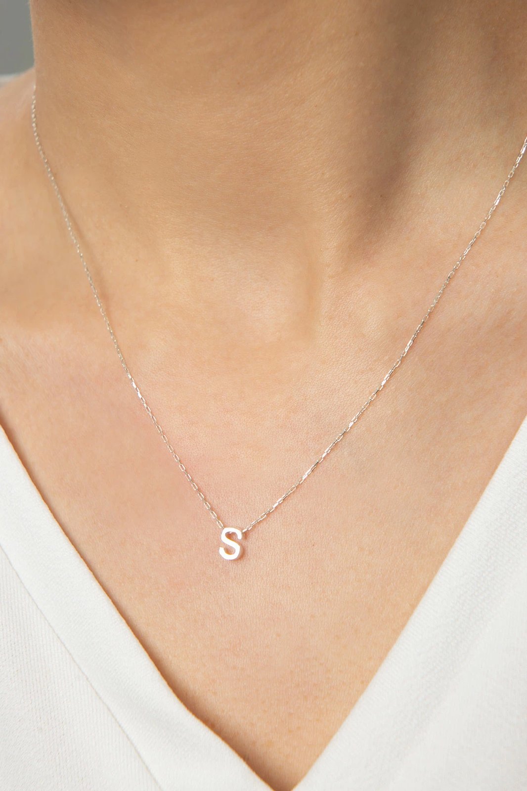 Qafore argjendi Elika Silver, shumëngjyrëshe, ELKSLVR2155, 43cm