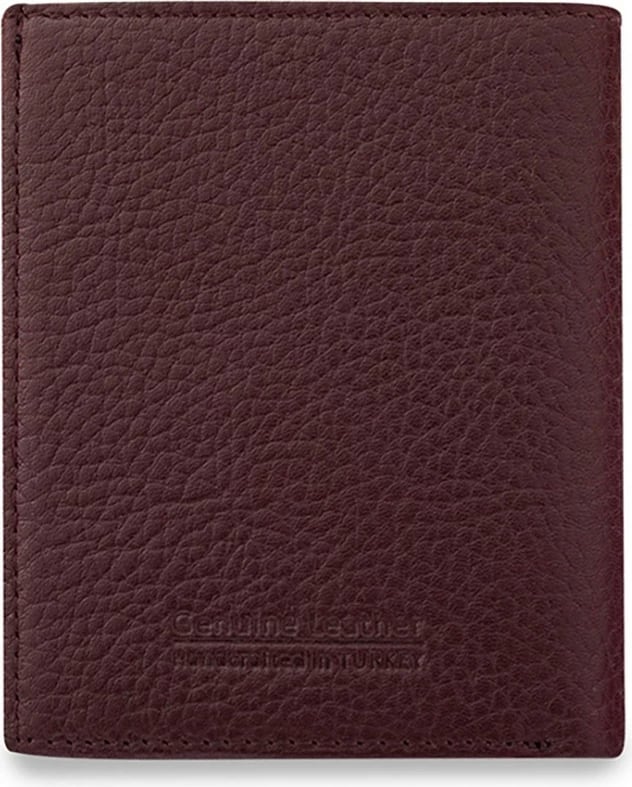 Portofol për burra, ngjyrë e kuqe Claret, Zoozie Bags Denver