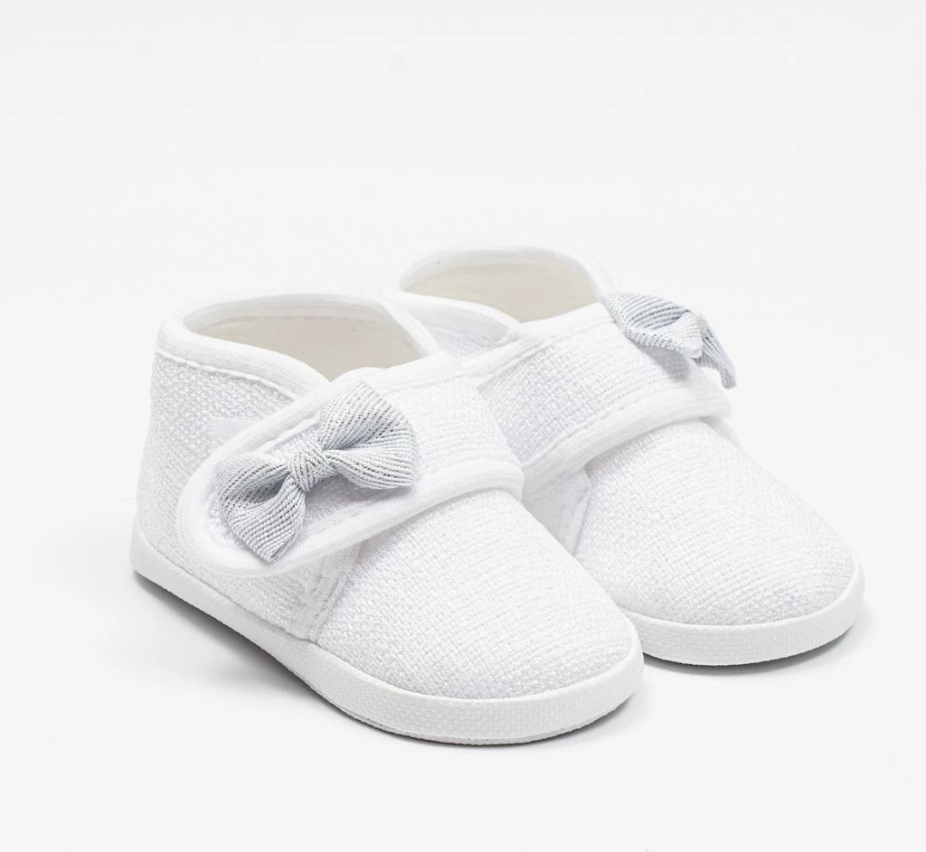 papuça bebe NEW BABY me fjongo, velcro, 12-18 m, e bardhë