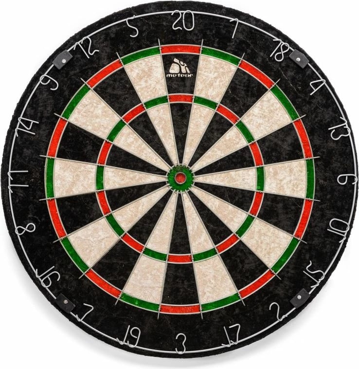Tabelë Dart Meteor për të rritur dhe fëmijë, e zezë