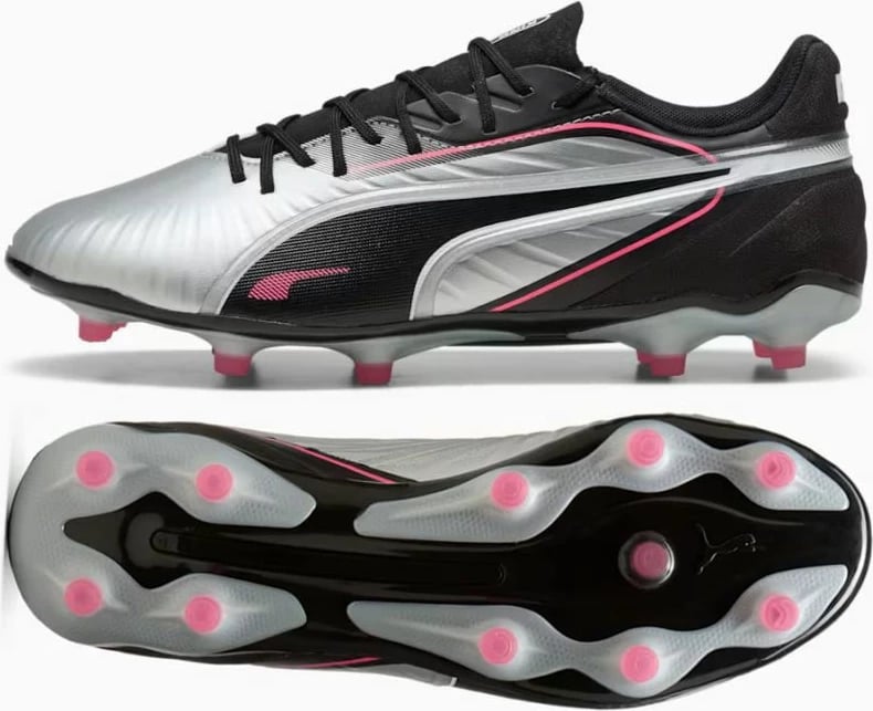 Atlete futbolli për meshkuj Puma, të hirtë