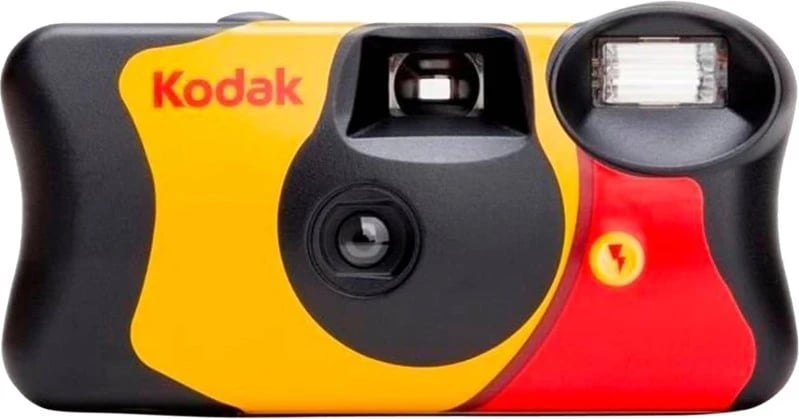 Kamerë Kodak Fun Flash 27+12, i zi/verdhë