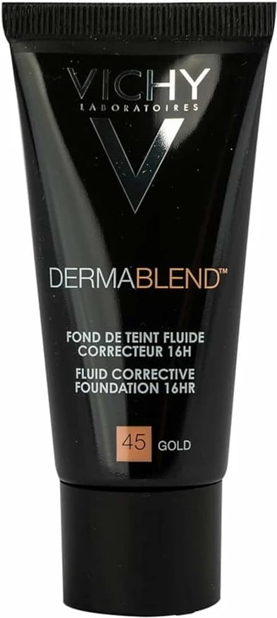 Pudër e lëngshme Vichy Dermablend Dermablend, Gold 45, 30ml