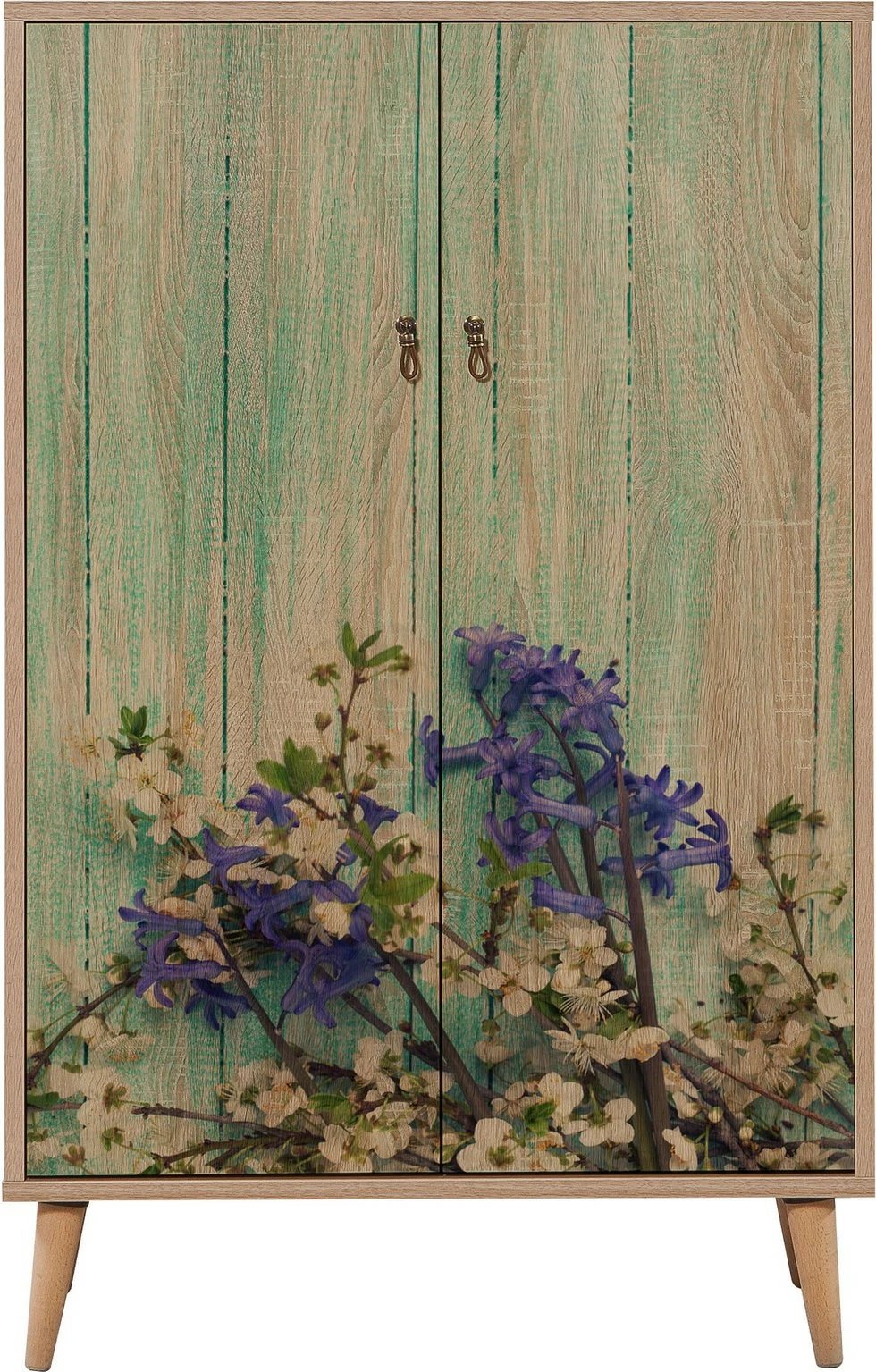 Dollap multifunksional Hanah Home, Multibox - 727, ngjyrë lisi Sonoma