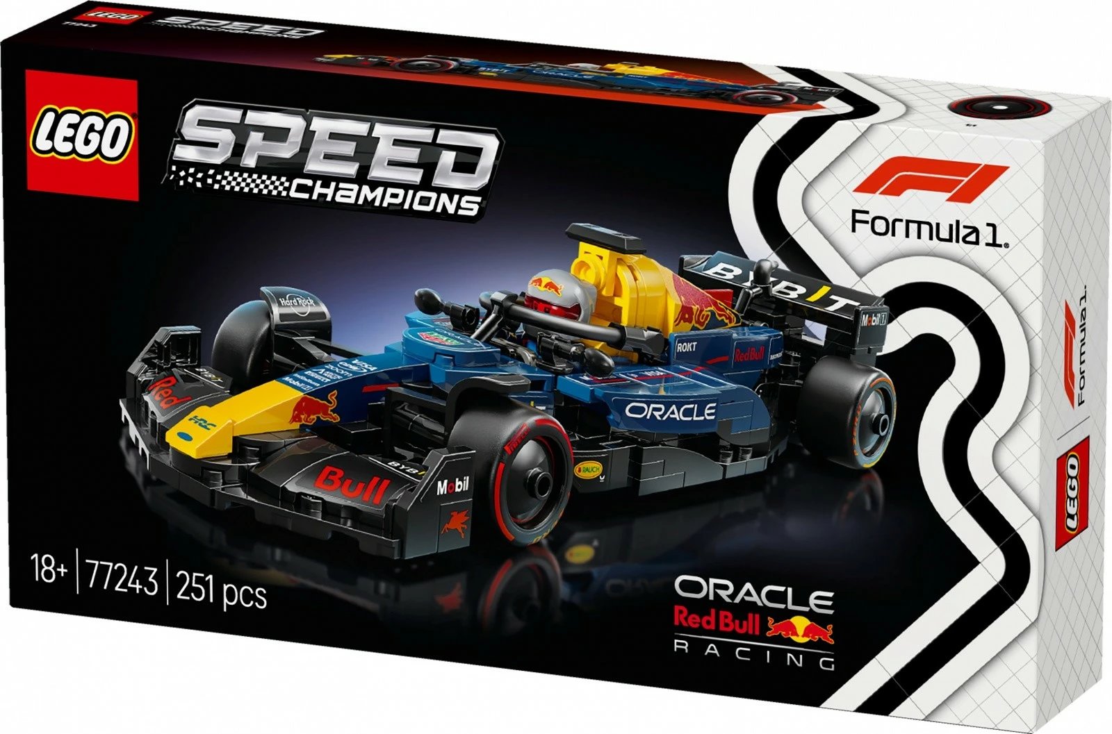 Set LEGO Speed Champions F1 Car Oracle Red Bull Racing RB20, 251 pjesë