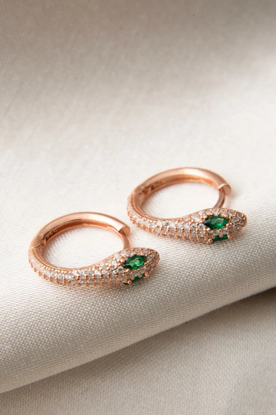 Vathë argjendi Elika Silver, ngjyrë ari rozë, ELKYS60067R