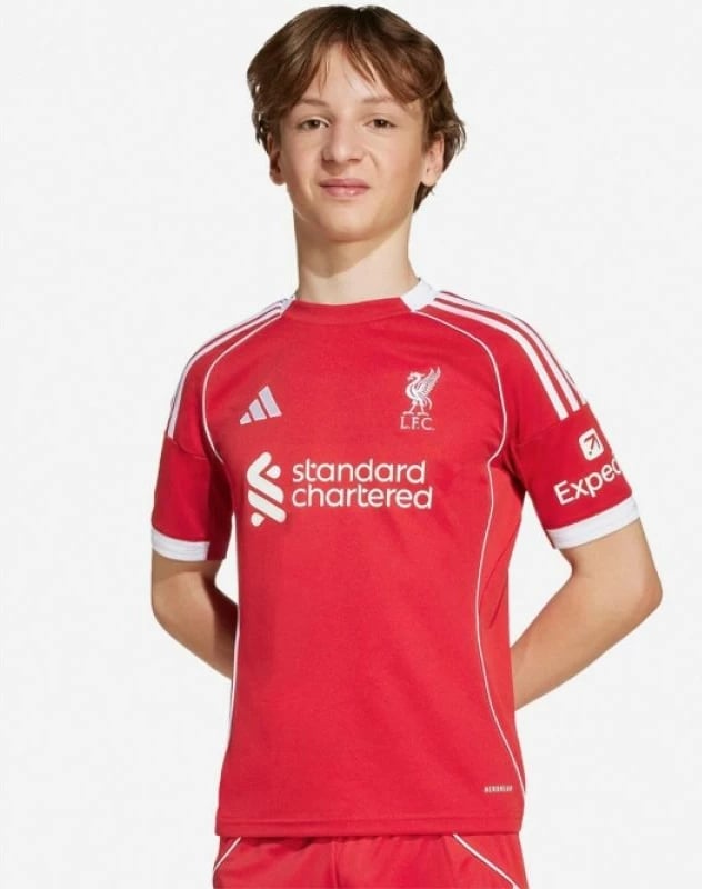 Fanellë për fëmijë adidas Liverpool, e kuqe