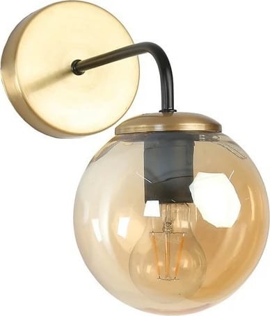 Aplik muri Opviq, xham ngjyrë balte, ngjyrë ari e zezë Aplik muri Opviq, xham ngjyrë balte, ngjyrë ari e zezë