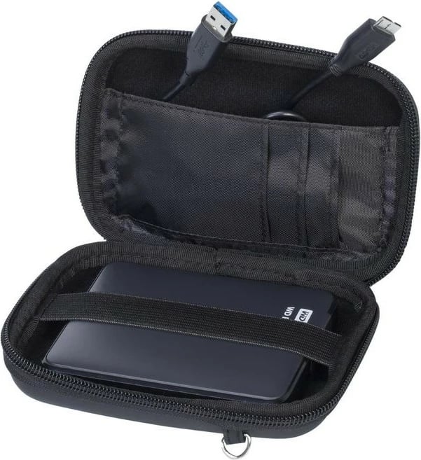 Çantë mbrojtëse RIVACASE Davos 2.5" HDD, hardshell, e zezë