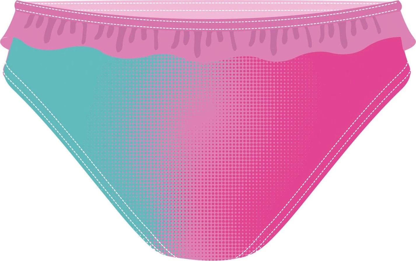 Kostum Noti Disney Barbie - Swim-Slip 2A 8348 (Pembe, 8)