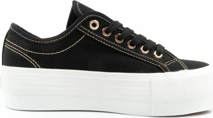 Atlete platforme për femra Lee Cooper, të zeza me të arta