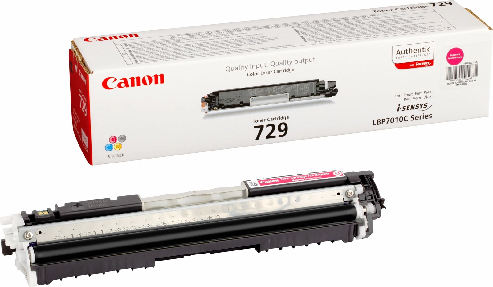 Toner Canon 729 M, 1000 faqe, Magenta