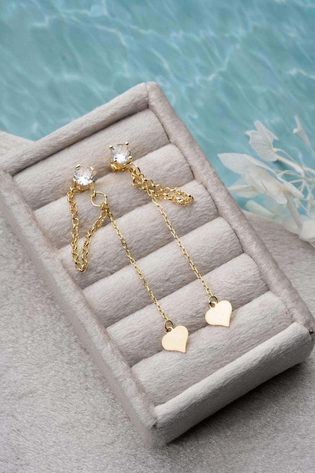 Vathë të gjatë prej argjendi, ngjyrë ari, Jumeon, NRZ1000253