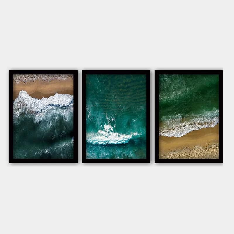 Pikturë dekorative me kornizë (3 copë), Wallity, 3SC_320388_3545