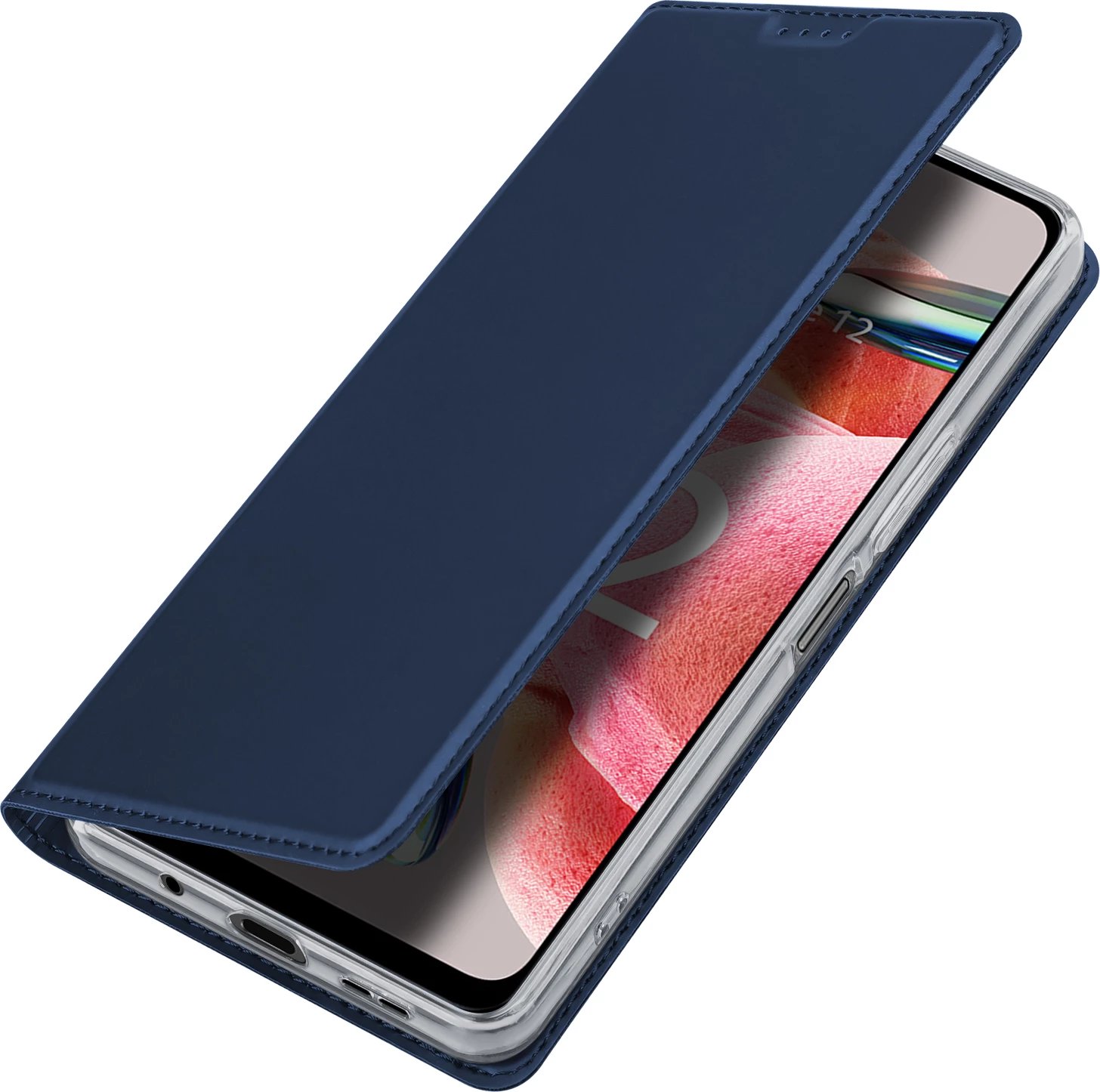 Mbështjellës Dux Ducis Skin Pro për Xiaomi Redmi Note 12, me kapak, portofol dhe qëndrim, Kaltër Mbështjellës Dux Ducis Skin Pro për Xiaomi Redmi Note 12, me kapak, portofol dhe qëndrim, Kaltër