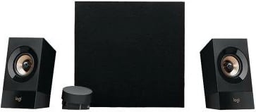 Altoparlantë Logitech Z533, sistem 2.1, 60W RMS, subwoofer, lidhje 3.5mm & RCA, kontroll me kabllo, e zezë