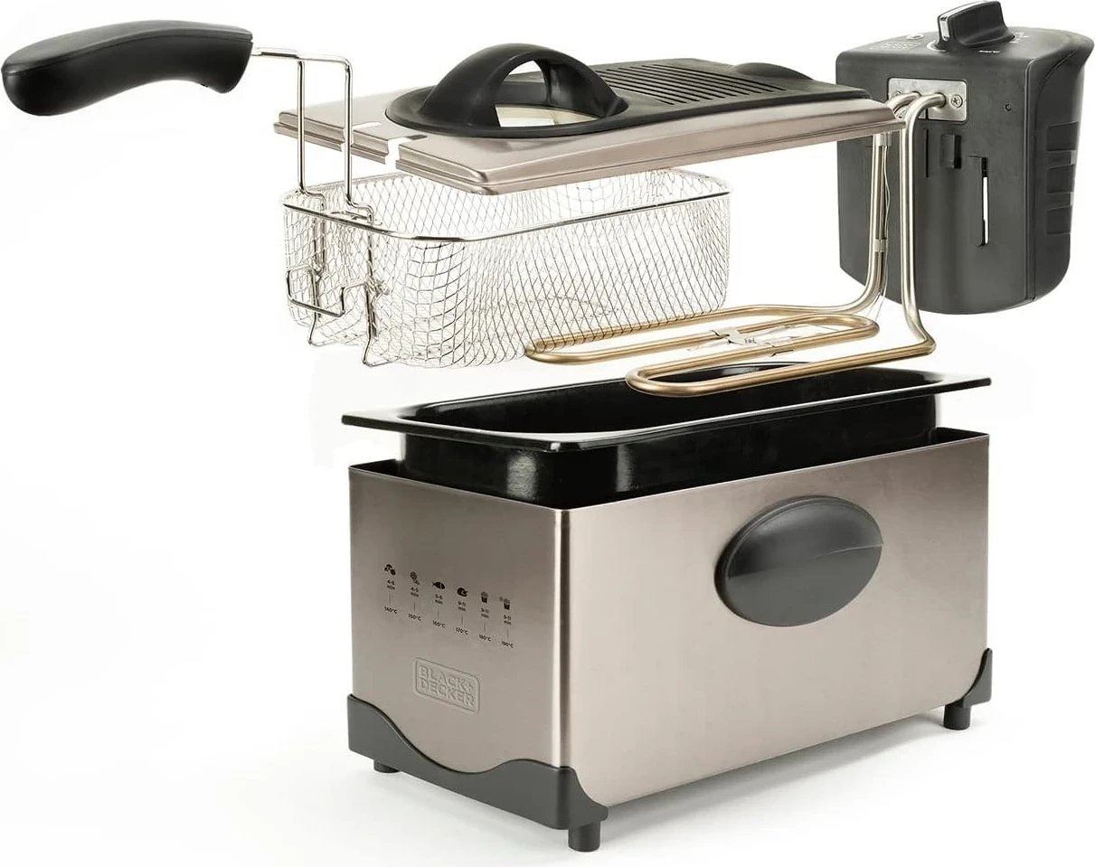 Fritezë BLACK+DECKER BXDF2100E, e zezë Fritezë BLACK+DECKER BXDF2100E, e zezë