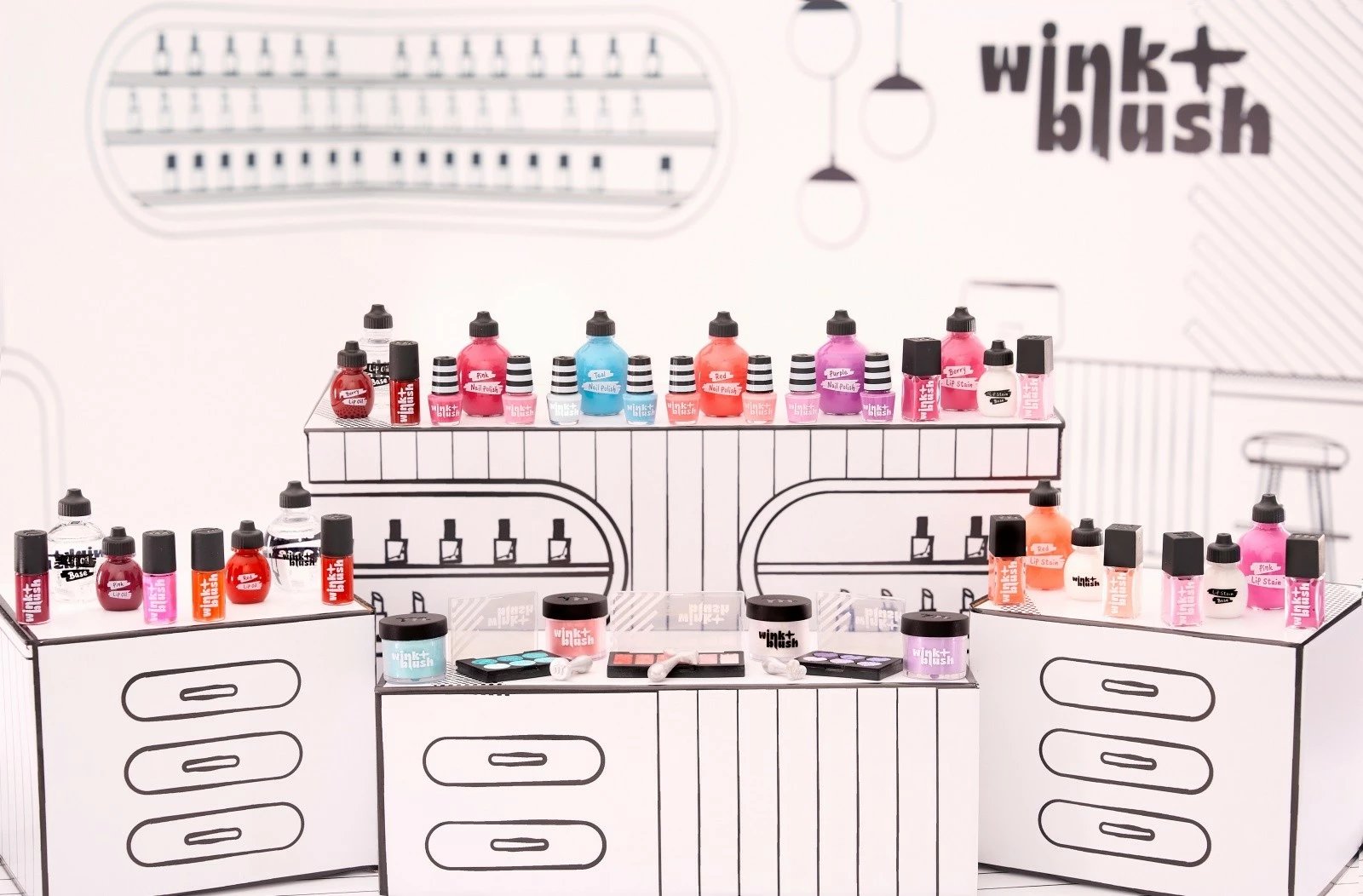 Set lodrash koleksionuese MGA Miniverse Make It Mini Makeup, 15 copë