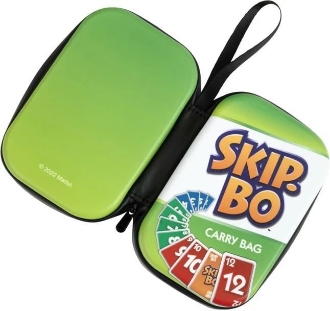 Kuti mbrojtëse për letra Skip-Bo Klein 5904, plastike, e zezë/dekorative/jeshile/bardhë