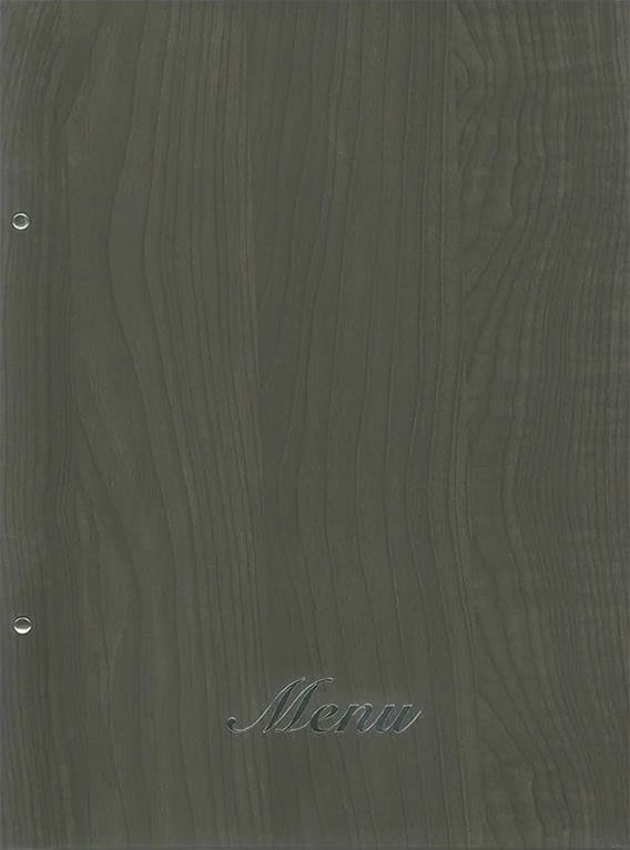 Meny restoranti NEXT, 24x32cm, dru, kafe