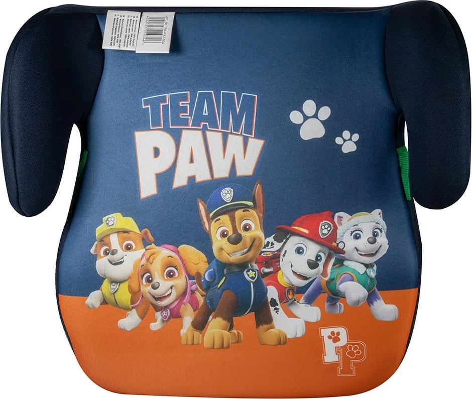 Ngritës sediljeje për makinë, Kaufmann, Paw Patrol, për lartësi 126-150 cm, ECE/UN R129, HDPE, 37x22x40 cm, 1.03 kg, blu