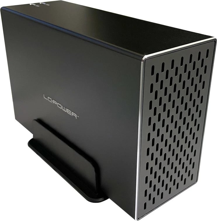 Kasë e jashtme LC-Power LC-35U3-RAID-2, për 2x 3.5" HDD, USB 3.2, e zezë