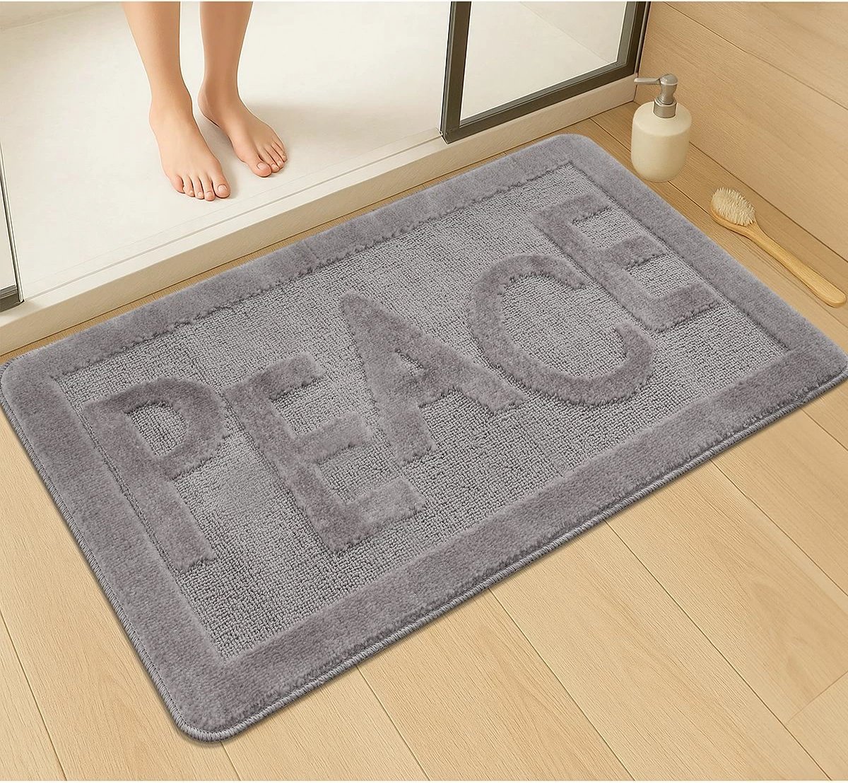 Tapet për banjo Mijölnir, Peace, ngjyrë gri