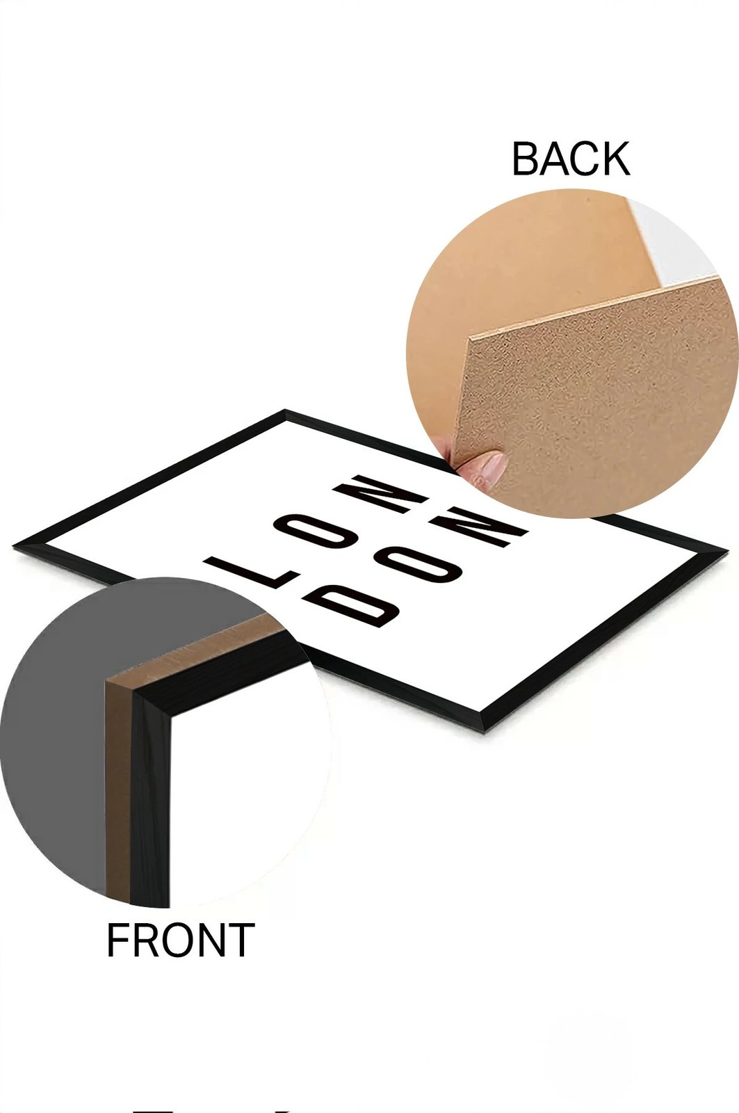 Pikturë dekorative, Wallity, shumëngjyrëshe, 33x48cm, 1 copë