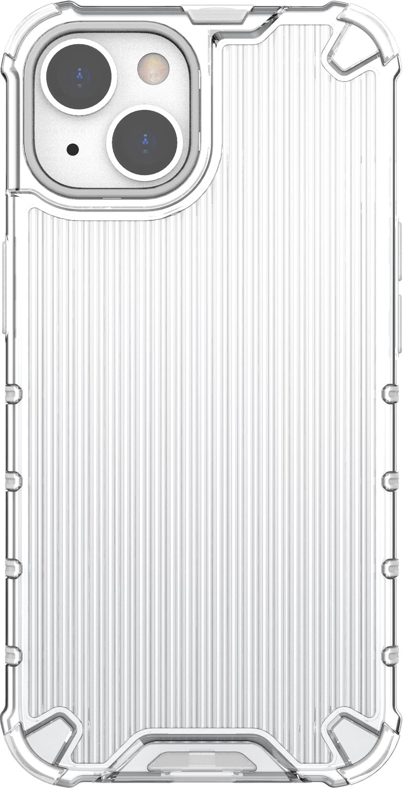 Mbështjellës Hurtel Ombre Protect Case për iPhone 14 Plus, rozë-kaltër