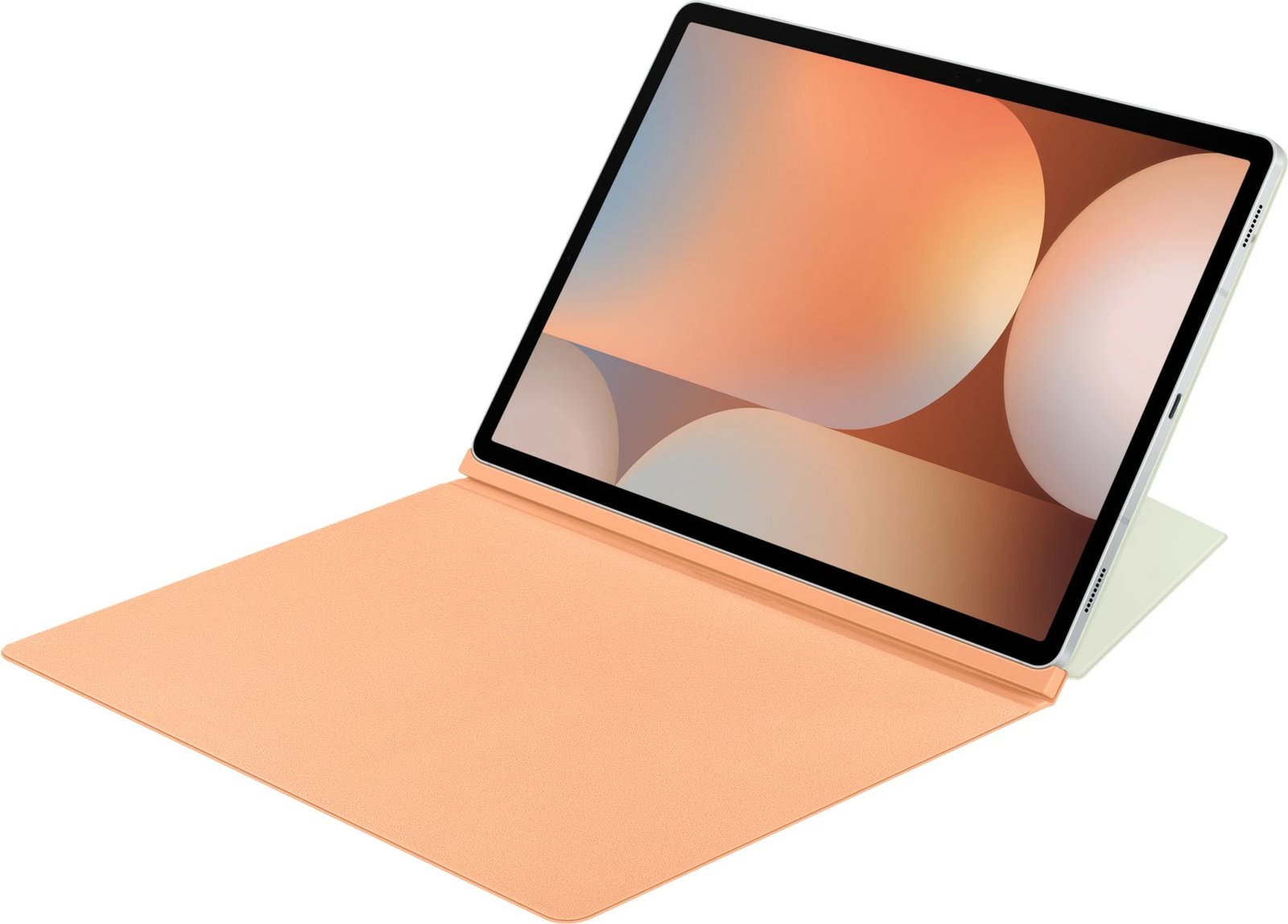 Mbështjellës folio Samsung Galaxy Tab S10+, S9+, S9 FE+, portokalli