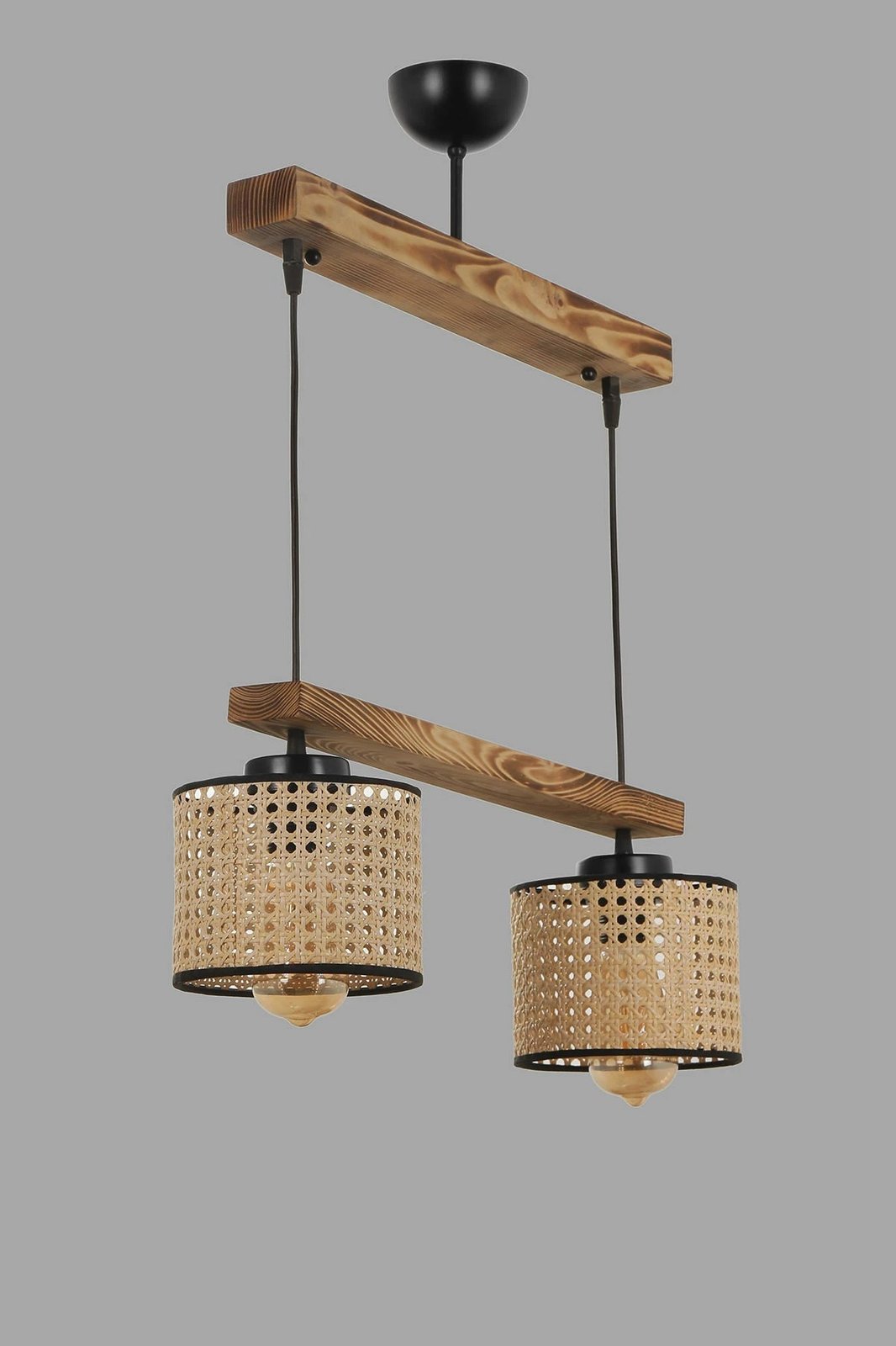 Llambë tavani druri vintage Opviq, 8358-2