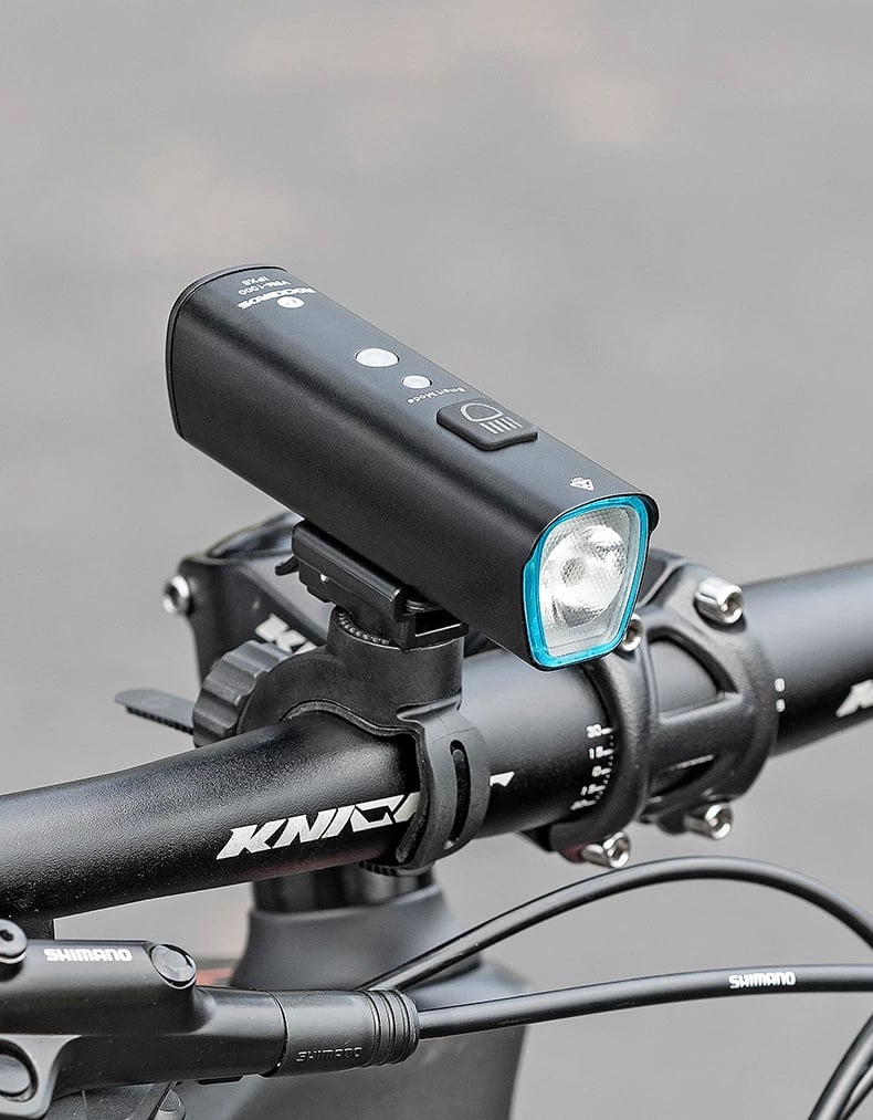 Dritë përpara biçiklete Rockbros V9M-1000, 1000 lumen, e zezë