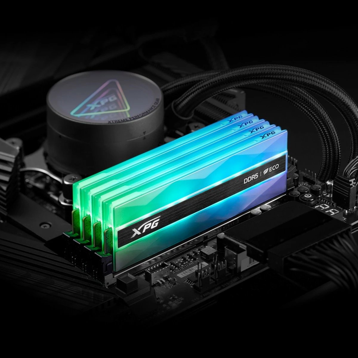 RAM Memorje Adata XPG Lancer NEON DDR5, 32GB (2x16), 6400MHz, CL32, RGB