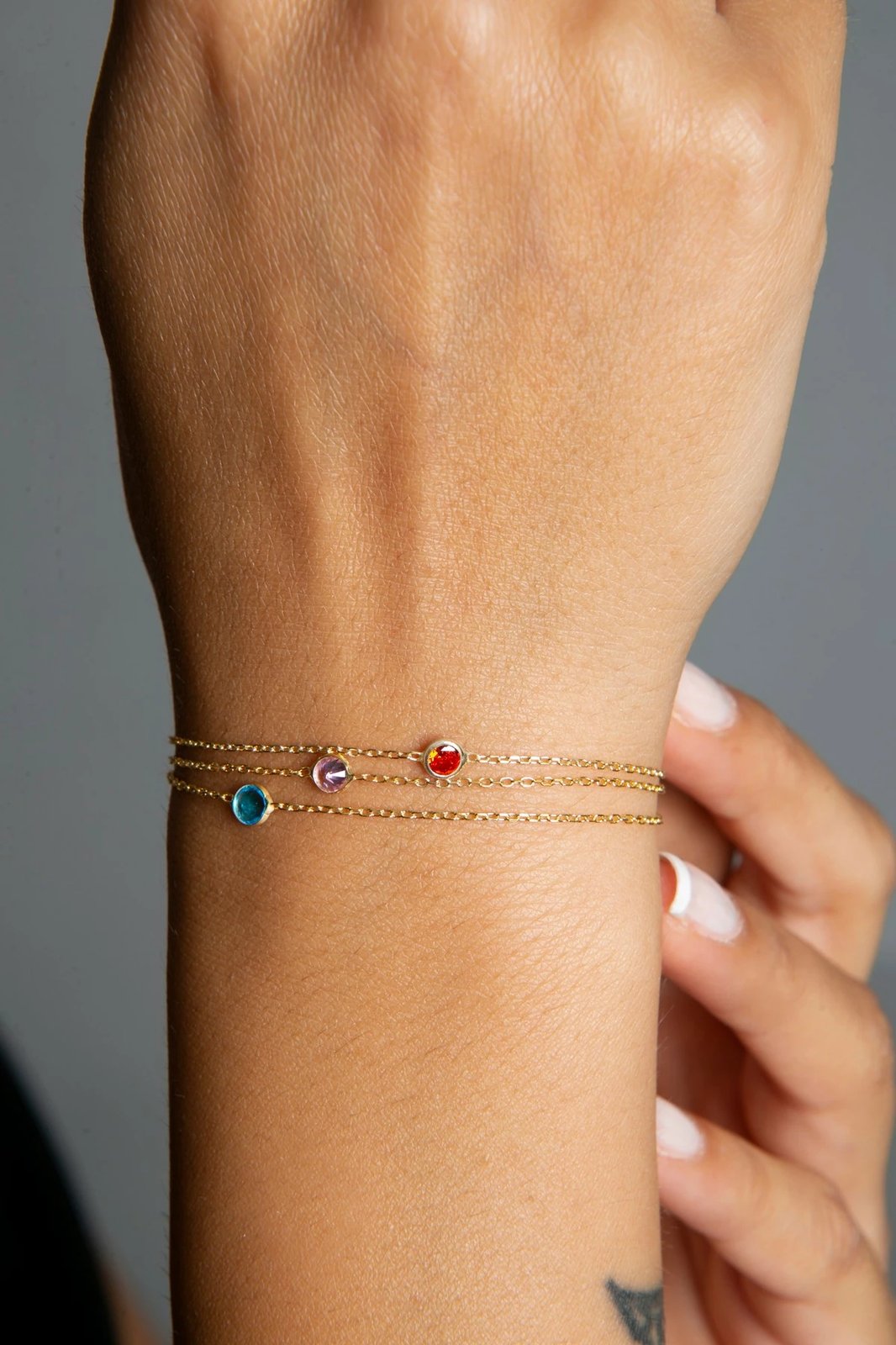 Byzylyk argjendi Elika Silver, ngjyrë ari, TFNY65067