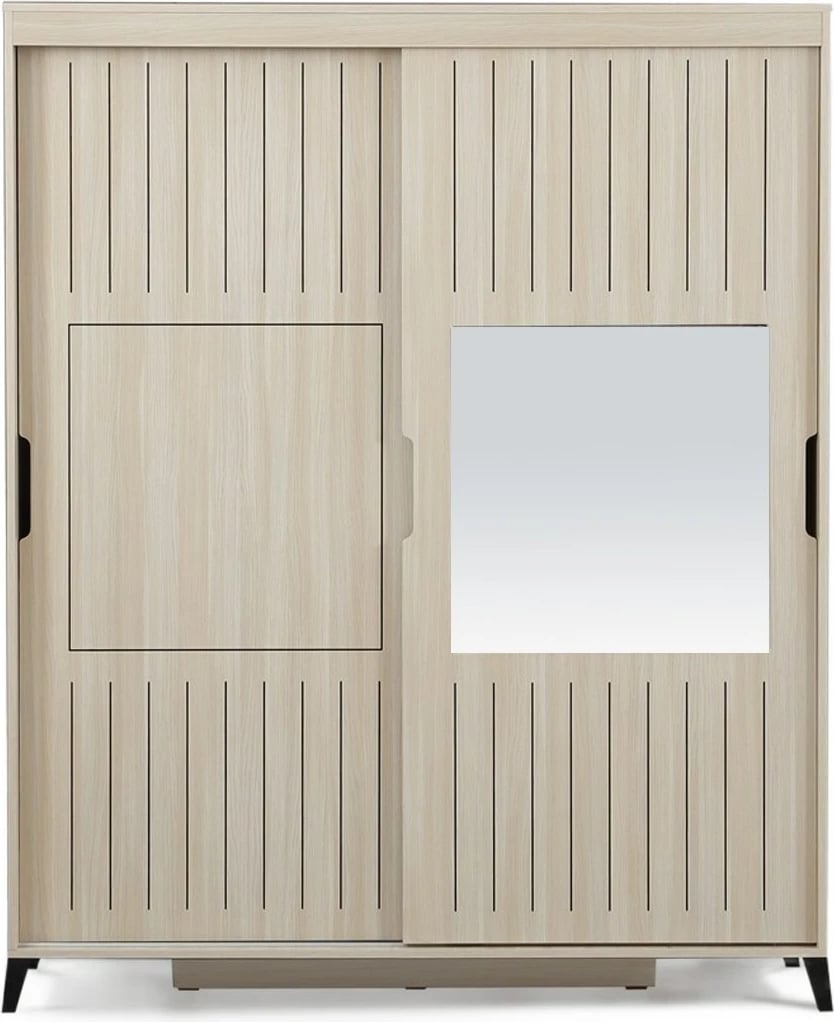 Dollap për dhomë gjumi, ngjyrë lisi, Skye Decor Fuga 190