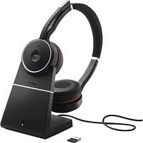 Kufje Jabra Evolve 75 SE, UC Stereo, me Stacion Ngarkimi, Wired & Wireless, Thirrje/Muzikë, 20 - 20000 Hz, 177 g, Të Zeza