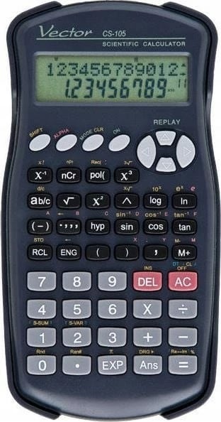 Kalkulator shkencor Vector KAV CS-105, 240 funksione, i zi