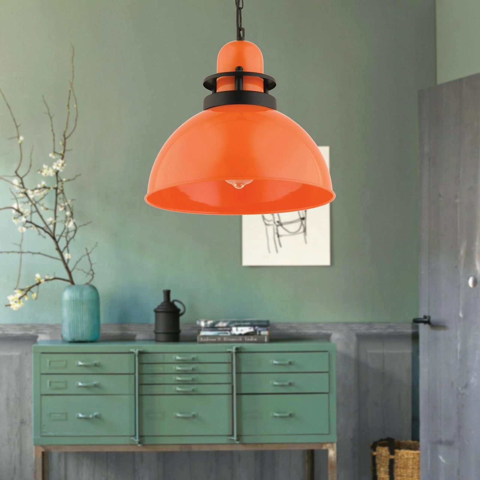 Llambë tavani Opviq, portokalli, RT-45