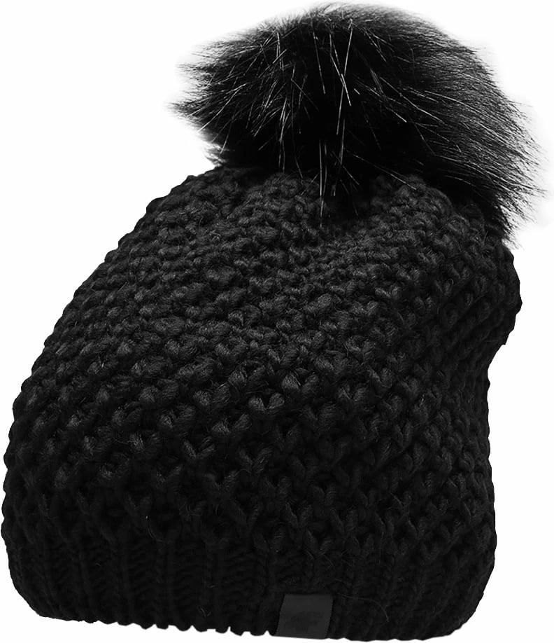 Kapelë dimri për femra 4F, e zezë